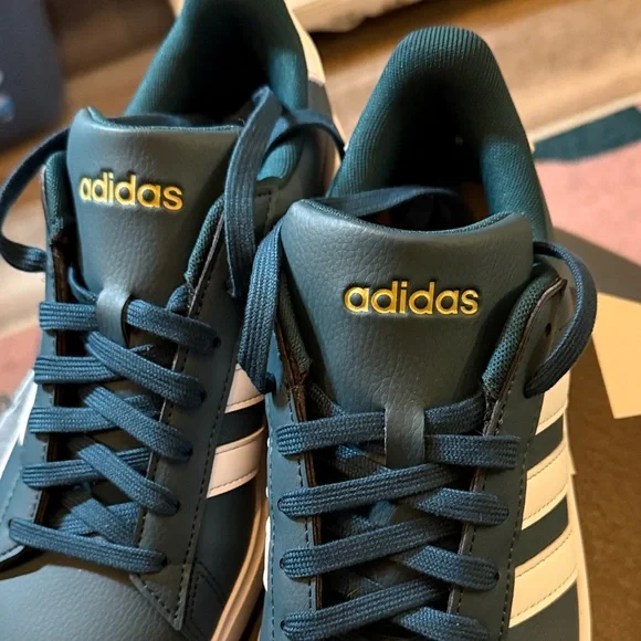 Adidas Women’s Grand Court 2.0 Leather Sneakers - Picture 3 of 11